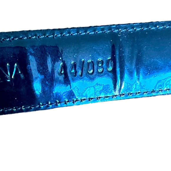 Dolce & Gabbana VINTAGE Tartan Plaid and Patent Belt 36” by 1” - Picture 8 of 14